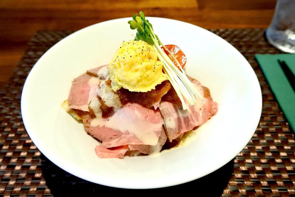 肉の日なんでローストビーフ丼