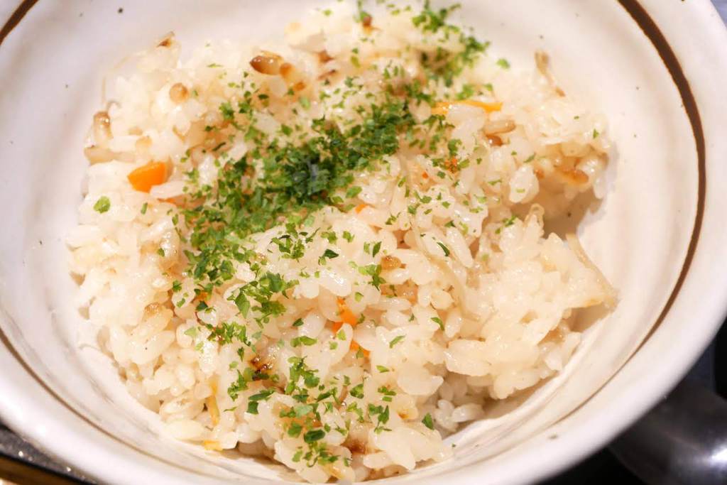 小柱の炊き込みご飯