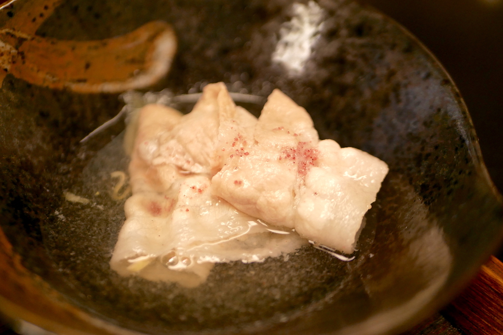 一番出汁と塩で食べる
